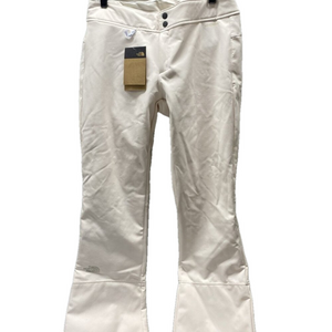 NEW THE NORTH FACE Womens Apex Straight Leg Snow Ski Pants Size M Short Gardenia